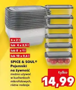 Kaufland SPICE & SOUL Pojemniki na żywność oferta