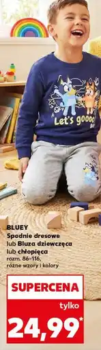 Kaufland BLUEY Spodnie dresowe lub Bluza dziewczęca lub chłopięca oferta