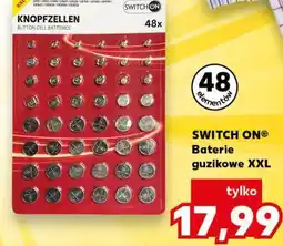 Kaufland SWITCH ON Baterie guzikowe XXL (48 sztuk) oferta