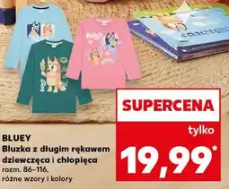 Kaufland BLUEY Bluzka z długim rękawem dziewczęca i chłopięca oferta