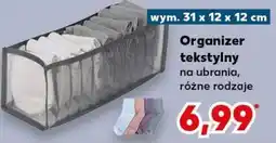 Kaufland Organizer tekstylny na ubrania, ręczniki, pościel itp oferta