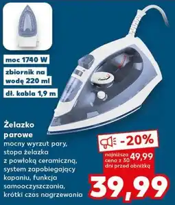 Kaufland Żelazko parowe oferta