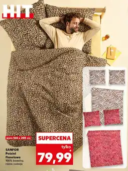 Kaufland SANFOR Pościel flanelowa oferta