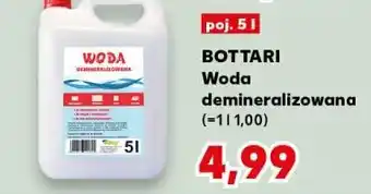 Kaufland BOTTARI Woda demineralizowana oferta
