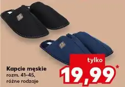 Kaufland Kapcie męskie rozmiar 41-45 oferta