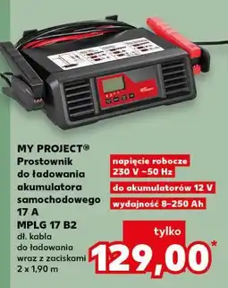 Kaufland MY PROJECT Prostownik do ładowania akumulatora samochodowego oferta