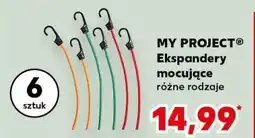 Kaufland MY PROJECT Ekspandery mocujące różne rodzaje 6 sztuk oferta
