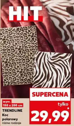 Kaufland TRENDLINE Koc polarowy (150 x 200 cm) oferta