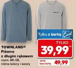 Kaufland TOWNLAND Piżama z długim rękawem, rozmiar 48-58 oferta