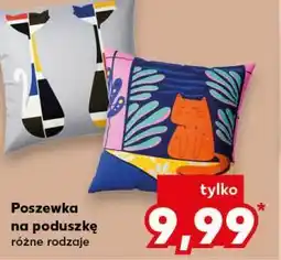 Kaufland Poszewka na poduszkę – różne rodzaje oferta