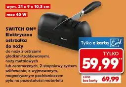 Kaufland SWITCH ON Elektryczna ostrzałka do noży oferta