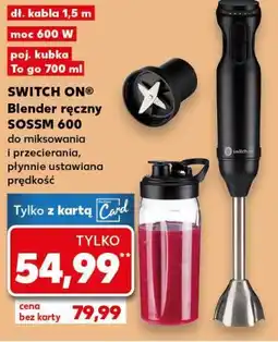 Kaufland SWITCH ON Blender ręczny SOSSM 600 oferta