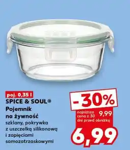 Kaufland SPICE & SOUL Pojemnik na żywność szklany oferta