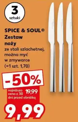 Kaufland SPICE & SOUL Zestaw noży 3 sztuki oferta