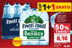 Kaufland Żywiec Zdrój Woda źródlana (6 x 1,5 l opakowanie, różne rodzaje) oferta