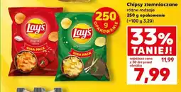 Kaufland Lay's Chipsy ziemniaczane różne rodzaje oferta
