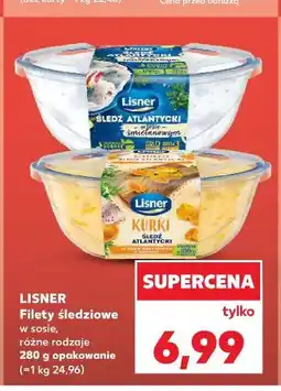 Kaufland Lisner Filety śledziowe w sosie oferta
