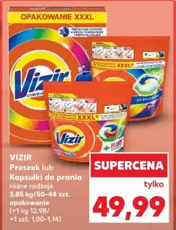 Kaufland Vizir Proszek lub Kapsułki do prania oferta