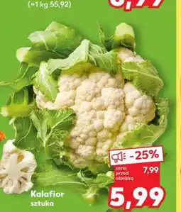 Kaufland Kalafior sztuka oferta