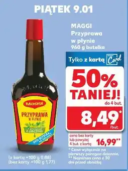 Kaufland MAGGI Przyprawa w płynie 960 g butelka oferta