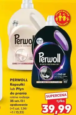 Kaufland Perwoll Kapsułki lub Płyn do prania 3 l / 35 szt oferta