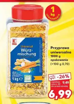Kaufland Przyprawa uniwersalna, 1000 g opakowanie oferta