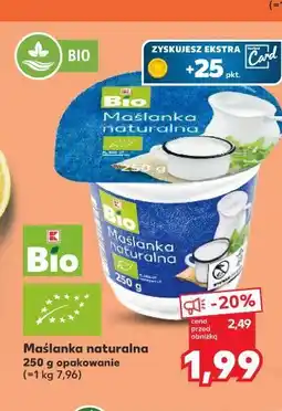 Kaufland Maślanka naturalna BIO oferta