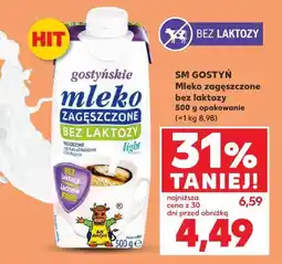 Kaufland SM GOSTYŃ Mleko zagęszczone bez laktozy oferta