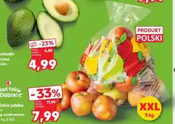 Kaufland Polskie jabłka miks 3 kg opakowanie oferta