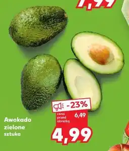 Kaufland Awokado zielone sztuka oferta