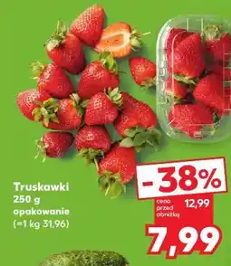 Kaufland Truskawki 250 g opakowanie oferta