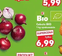 Kaufland Cebula BIO 1 kg opakowanie oferta