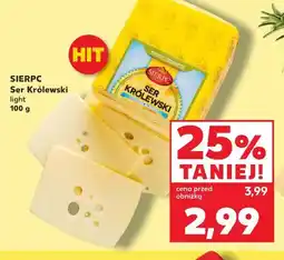 Kaufland Sierpc Ser Królewski light oferta
