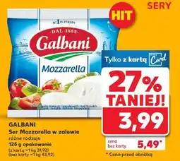 Kaufland Galbani Ser Mozzarella w zalewie oferta