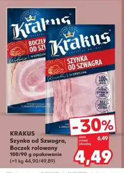 Kaufland KRAKUS Szynka od Szwagra, Boczek od Szwagra 100/90 g oferta