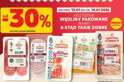 Kaufland Wszystkie wędliny pakowane oferta