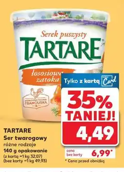 Kaufland Tartare Serek puszysty twarogowy oferta