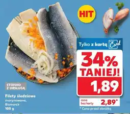 Kaufland Filety śledziowe marynowane, Bismarck oferta