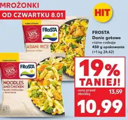 Kaufland Frosta Danie gotowe (Noodles and Chicken, Asian Rice) oferta