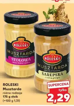 Kaufland Roleski Musztarda Stołowa lub Sarepska oferta