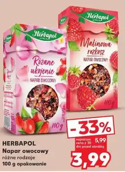 Kaufland HERBAPOL Napar owocowy różne rodzaje oferta