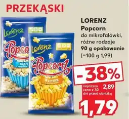 Kaufland Lorenz Popcorn do mikrofalówki oferta