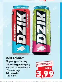 Kaufland DZIK ENERGY Napój gazowany lub energetyzujący (Classic, Zero) oferta