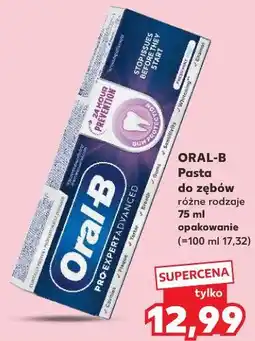 Kaufland ORAL-B Pasta do zębów 75 ml opakowanie oferta