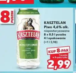 Kaufland Kasztelan Niepasteryzowane oferta