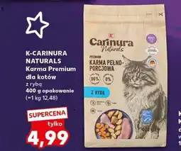 Kaufland K-Carinura Naturals Karma Premium dla kotów z rybą oferta