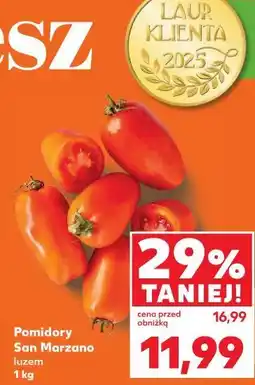 Kaufland Pomidory San Marzano luzem oferta