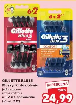 Kaufland Gillette Blue3 Maszynki do golenia jednorazowe, różne rodzaje (6+2 szt. opakowanie) oferta