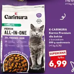 Kaufland K-Carinura Karma Premium dla kotów z kurczakiem oferta