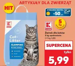 Kaufland Cat-Litter Żwirek dla kotów oferta